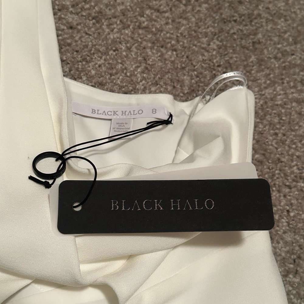 NWT - Black Halo Honey Sheath Dress - 8 - Picture 4 of 7